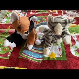 Perfect TY Kitty Beanie Babies BNWOT